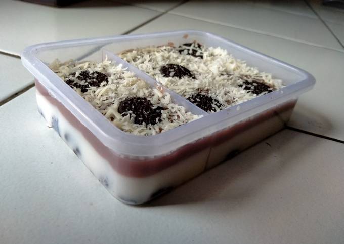 Puding Oreo Keju