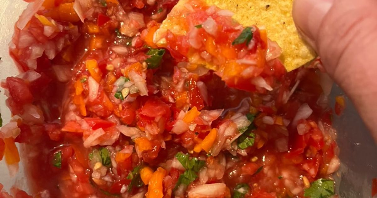 Fresh Homemade Salsa Recipe By Nichole