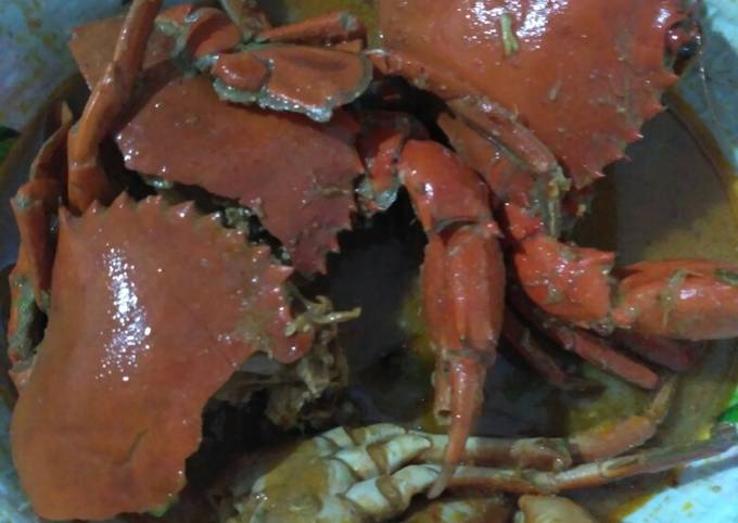 Ini dia! Resep bikin Kepiting bumbu kuah santan yang lezat