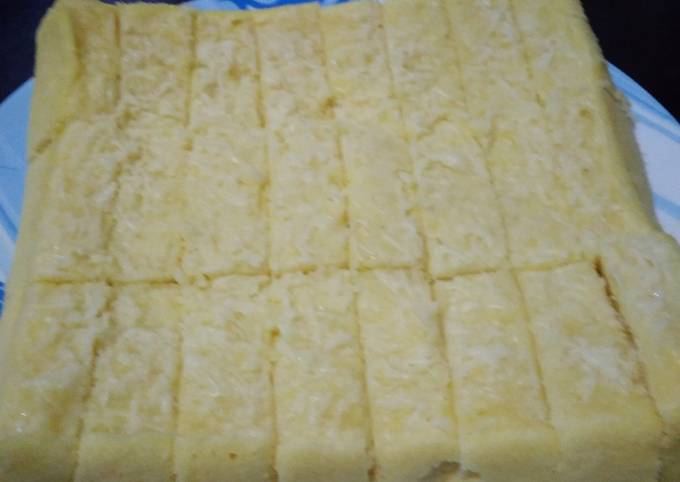 Resep Cheese cake� kukus tabur keju