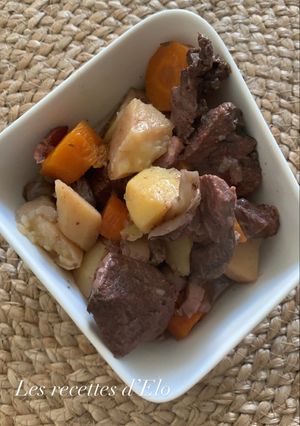 Une photo de Bœuf bourguignon au Cookeo