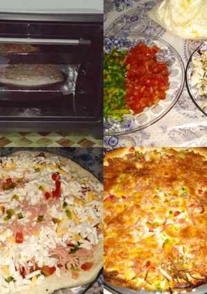 عکسی از دستور پیتزا ✨🍕