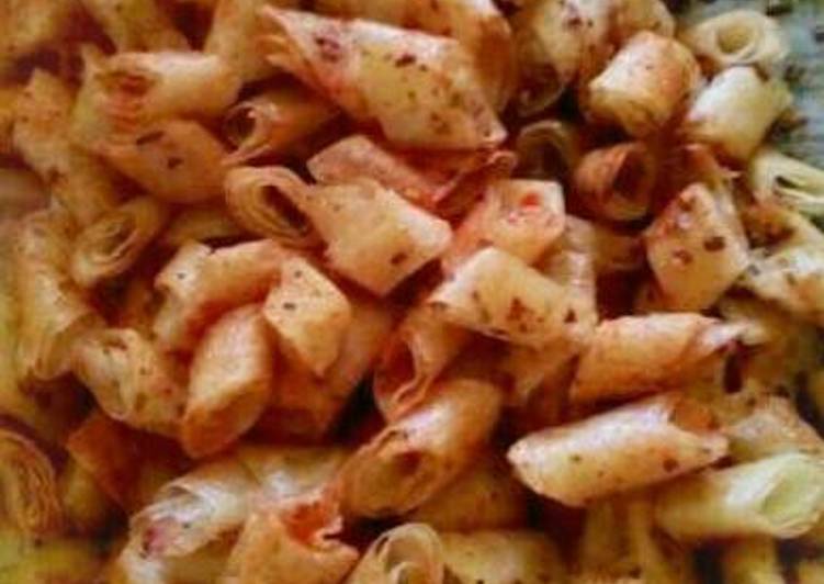 Kripik Lumpia Pedas