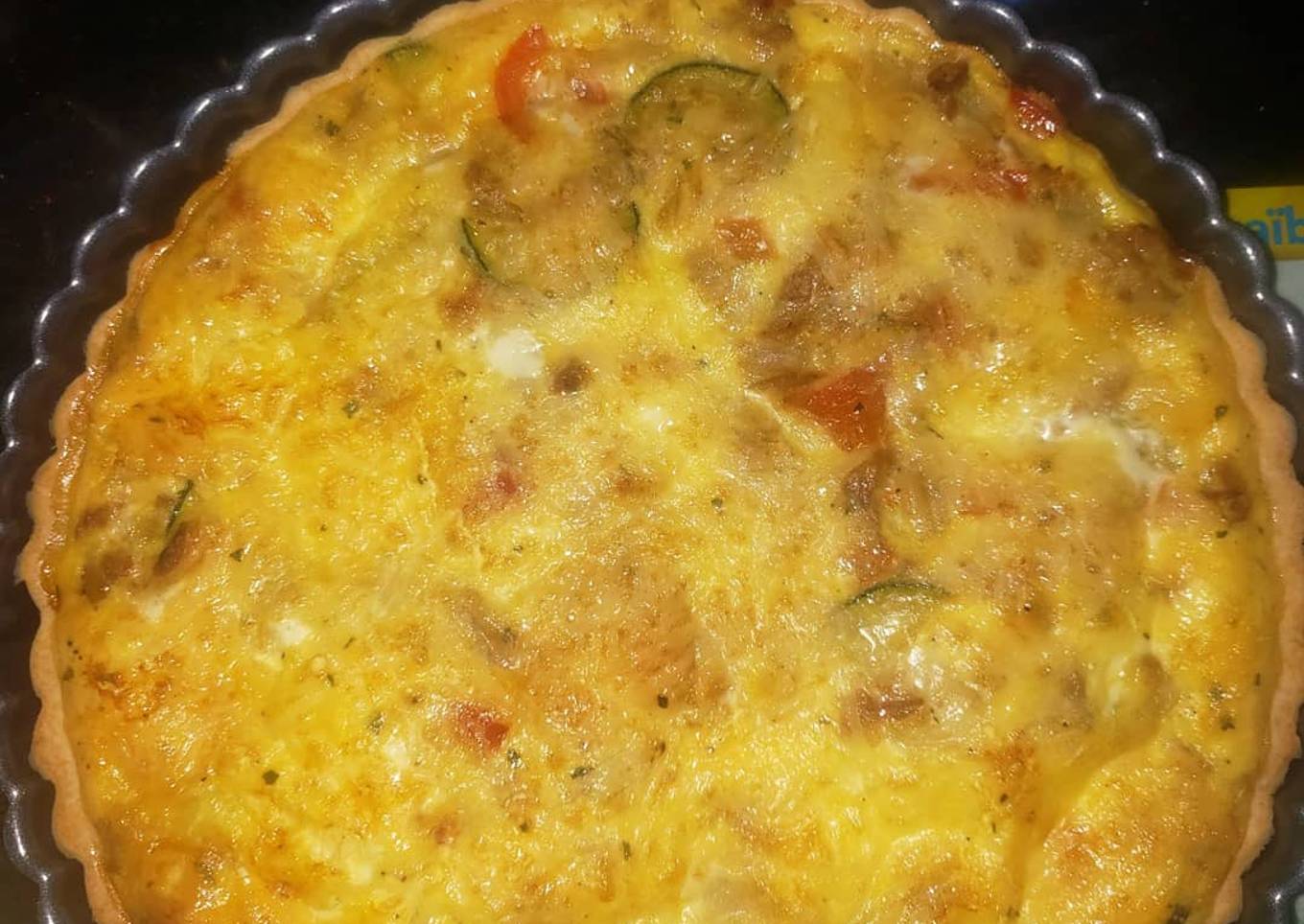 Quiche aux thons et légumes