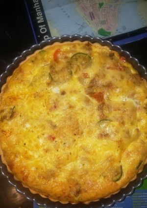 Une photo de Quiche aux thons et légumes