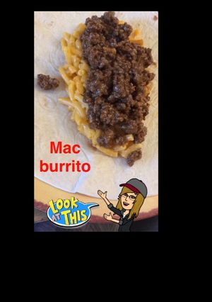 A picture of Mac burrito.
