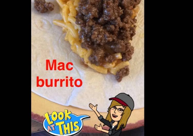 Recipe of Quick Mac burrito