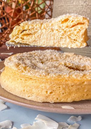 Foto principal de Cheesecake de coco al micro