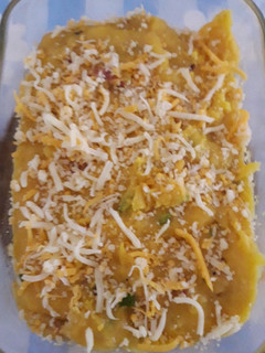 Una foto de Polenta de salchichas
