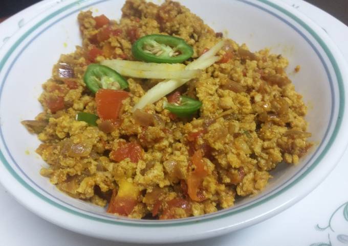 Stir Fried Chicken Keema