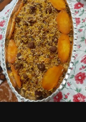 عکسی از دستور پلوی شیرازی
