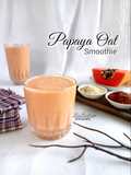 Papaya Oat Smoothie