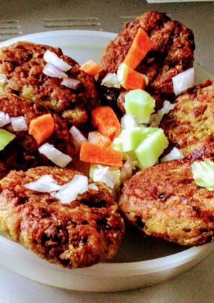 A picture of Kathal Cutlets.