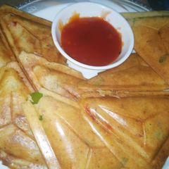 A picture of Chicken egg sandwich.