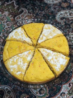 عکسی از دستور کیک کدو حلوایی بدون فر♥️