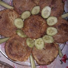 A picture of Camel & mutton mix kabab.