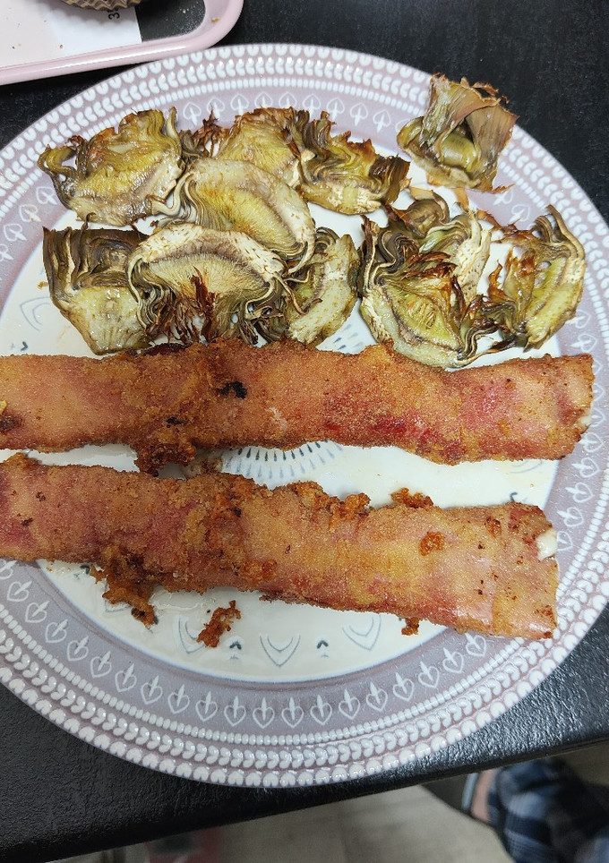 Una foto de Rollitos de jamón york y queso