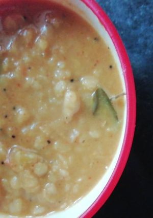 A picture of Arhar daal.