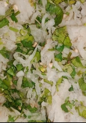 मूली का लच्छा (mooli ka lacha recipe in Hindi) रेसिपी मुख्य फोटो