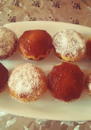 Une photo de Madeleines à la confiture