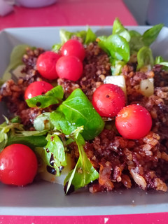Una foto de Ensalada de morcilla