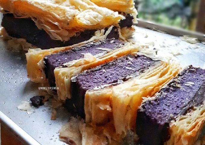 Resep Snowcake Choco Taro Oleh Yasmin Kitchen Cookpad