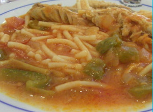 Foto principal de Fideos con caballa (típico de la Isla de San Fernando cuna de Camarón)
