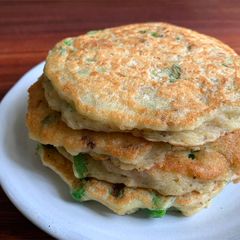 A picture of Potato & Mackerel Pancakes.