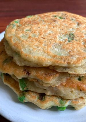 A picture of Potato & Mackerel Pancakes.