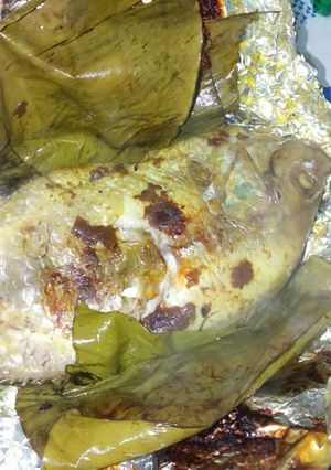 Gambar Tilapia Merah Bakar Steam Cikayu