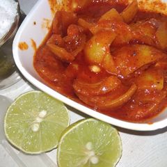 A picture of Instant Lemon Pickle.