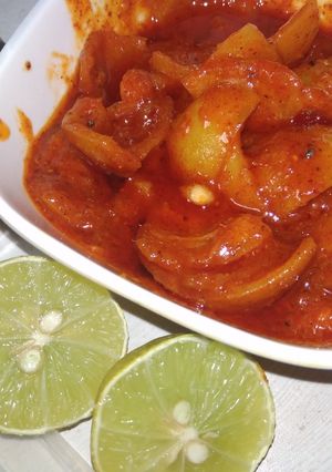 A picture of Instant Lemon Pickle.