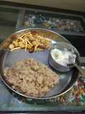 Shama ke chaval ki kichdi (morayo)for fast