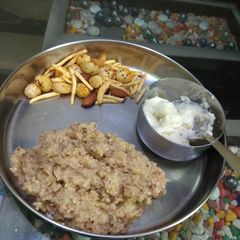 A picture of Shama ke chaval ki kichdi (morayo)for fast.