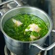 Canh Rau Cải Non Nấu Cá Hường