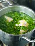 Canh Rau Cải Non Nấu Cá Hường