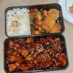 A picture of Low carb Orange chicken recipe.