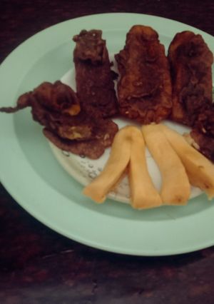 ராகிமாவு பழம் பொரி(ragi pazhampori recipe in tamil) செய்முறை முக்கிய புகைப்படம்