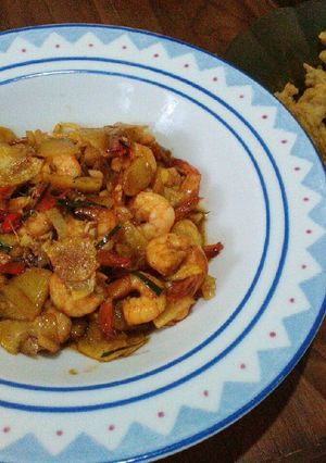 Foto resep Udang Lada Hitam