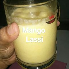 A picture of Mango lassi.