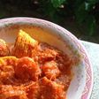 Udang Jagung Manis Saus Padang