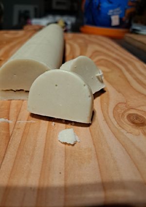 Une photo de Gianduja blanc
