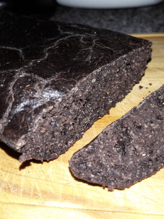Una foto de Budín de avena, cacao y maní