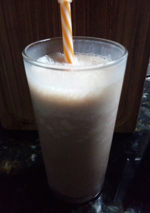 Una foto de Milk shake mixto