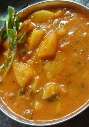 मेंथी आलू की सब्जी(methi aloo ki sabzi recipe in hindi) रेसिपी मुख्य फोटो