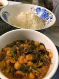 Curry de garbanzos