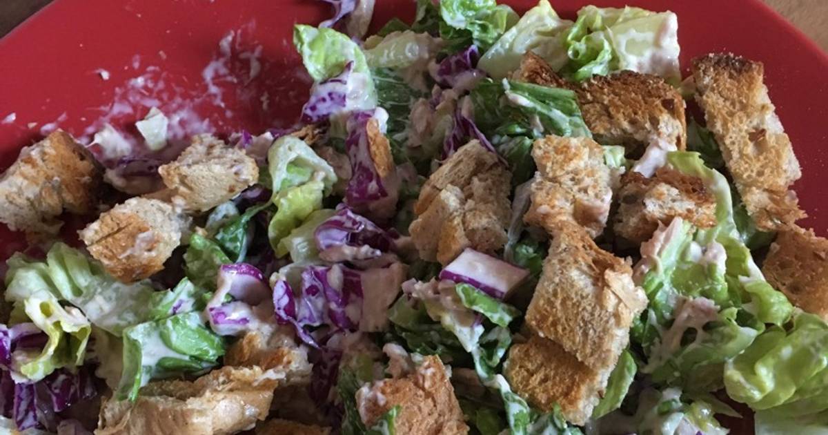 Resep Caesar Salad Homemade oleh Dewii Cookpad