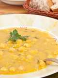 Yellow Lentil Soup with Coconut Milk