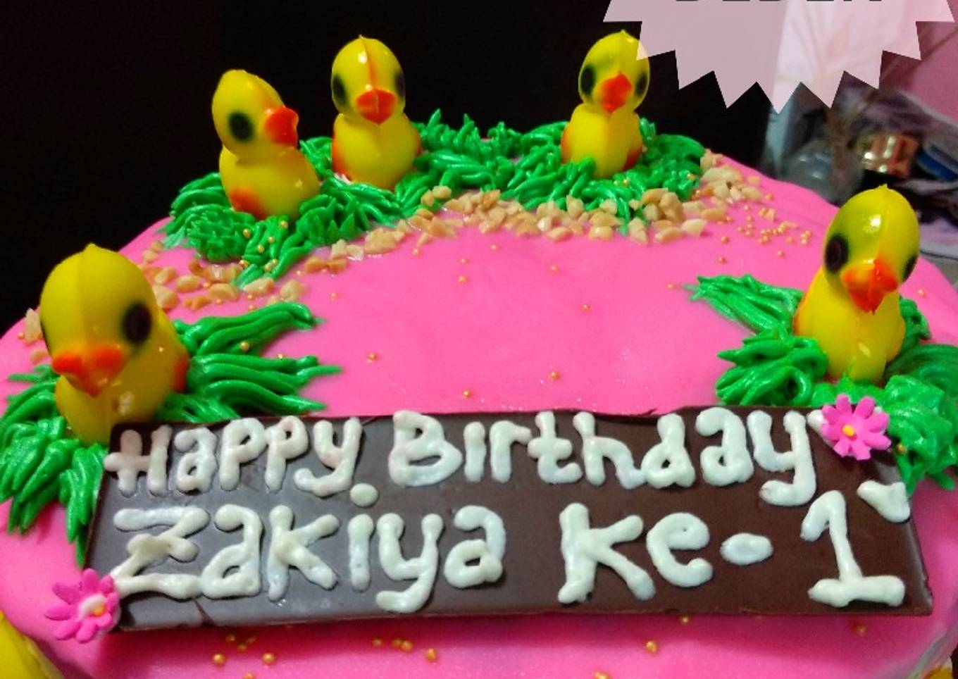 Kue ulangtahun Bebek