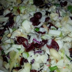 A picture of Apple Cranberry Cole Slaw.